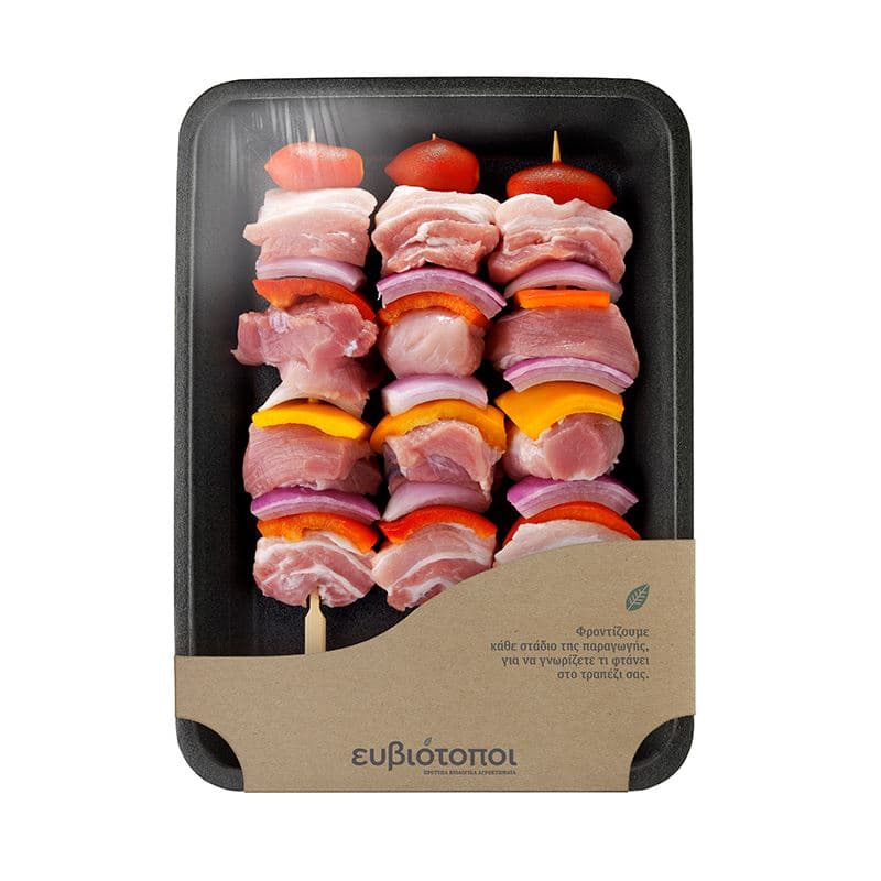 Κοντοσούβλι χοιρινό