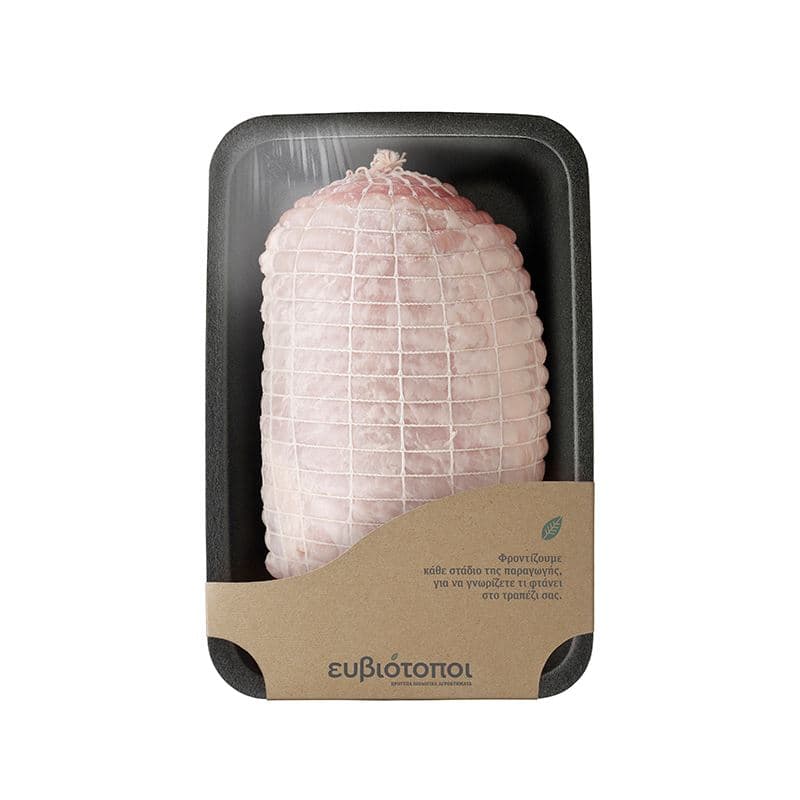 Ρολό χοιρινό χωρίς γέμιση σε δίχτυ