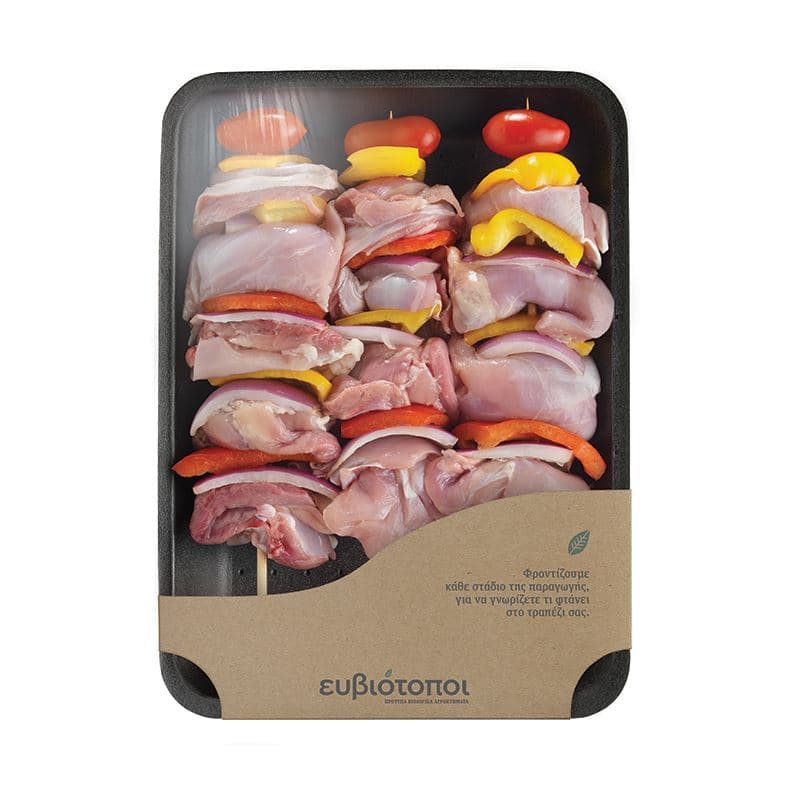 Κοντοσούβλι κοτόπουλο