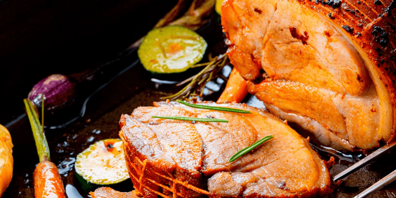 Ρολό κοτόπουλο / χοιρινό γεμιστό